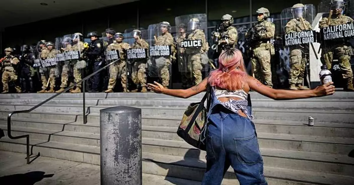 The Latest: Newsom asks court to block Trump’s use of military in LA immigration raids