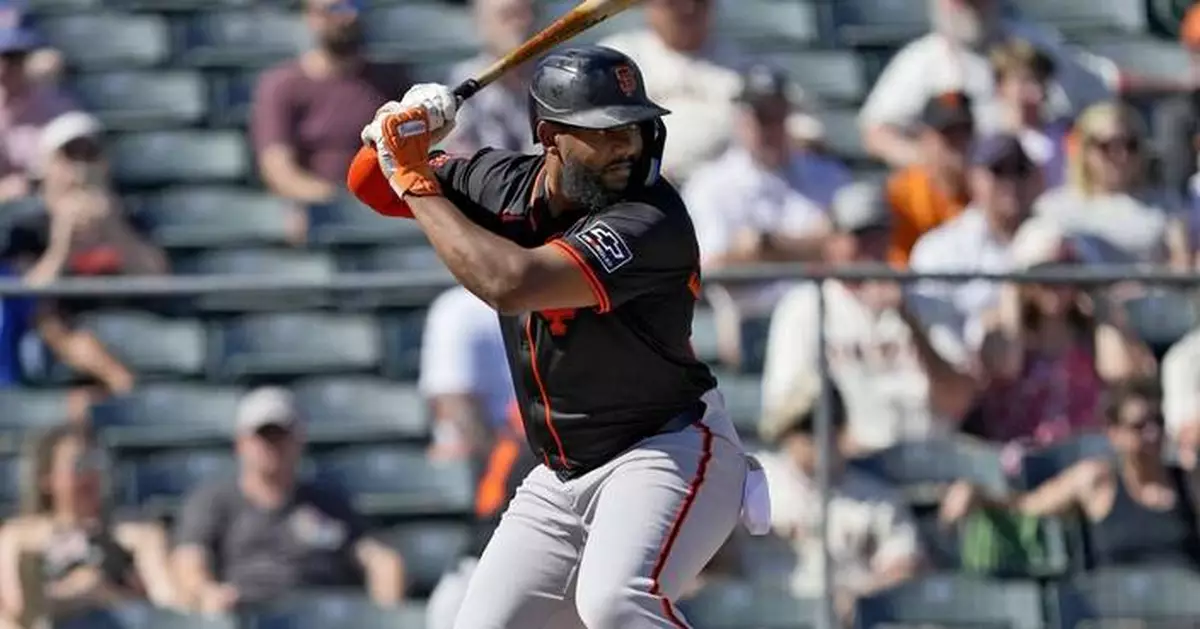 Versatile Jerar Encarnación returns to Giants after March surgery on his broken left hand