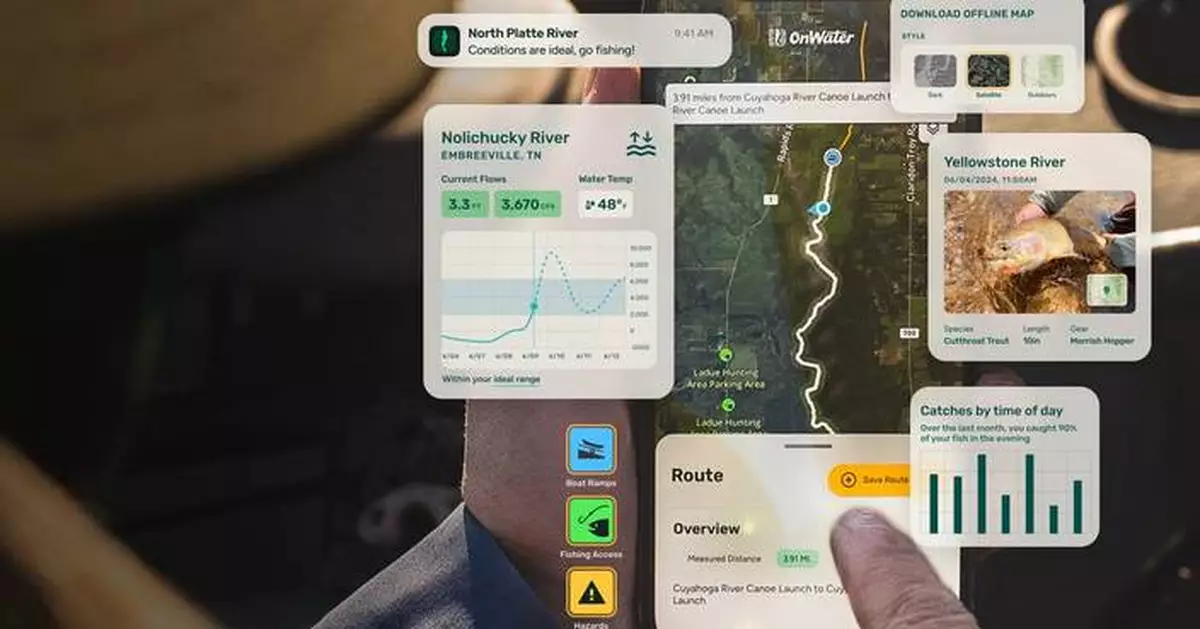 onWater Fish App Launches Next-Gen Tools to Power the Future of Angling