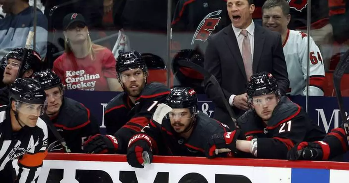 Hurricanes' Brind'Amour plans return to handshake lines after coaches sat out in Eastern final