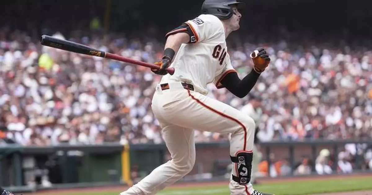 Yastrzemski knocks in 3 runs as Giants sweep struggling Braves with a 4-3 win