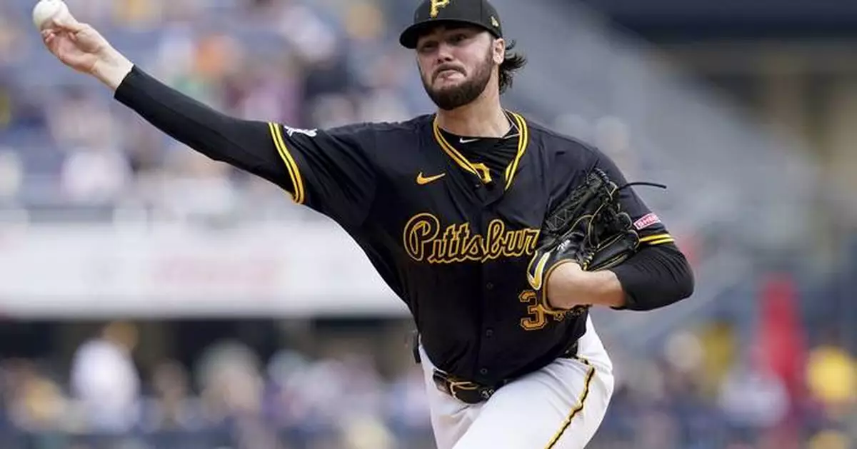 Skenes dominant into 8th, McCutchen hits go-ahead single as Pirates win 2-1 to sweep Phillies