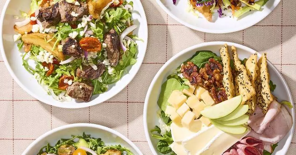California Pizza Kitchen Reimagines Entrée Salads with a Bold New Lineup