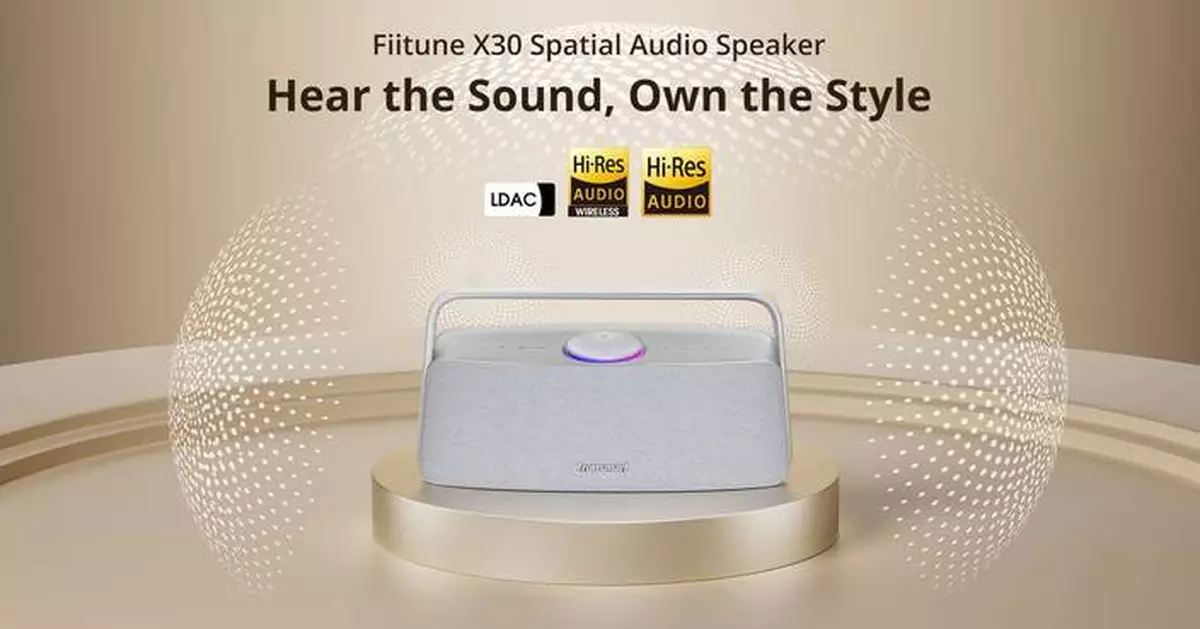 Tronsmart Launches Fiitune X30, a Next-Generation Home Speaker with Spatial Audio in High Fidelity