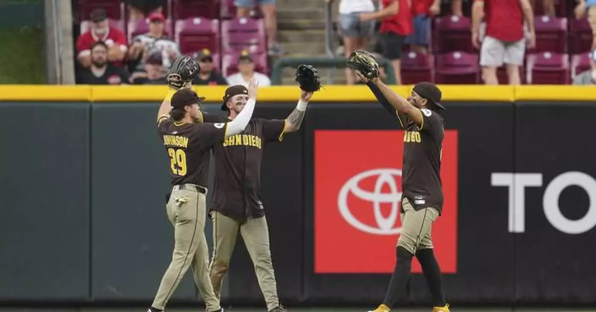 Gavin Sheets' 3-run homer caps Padres' rally for 6-4 win over Reds