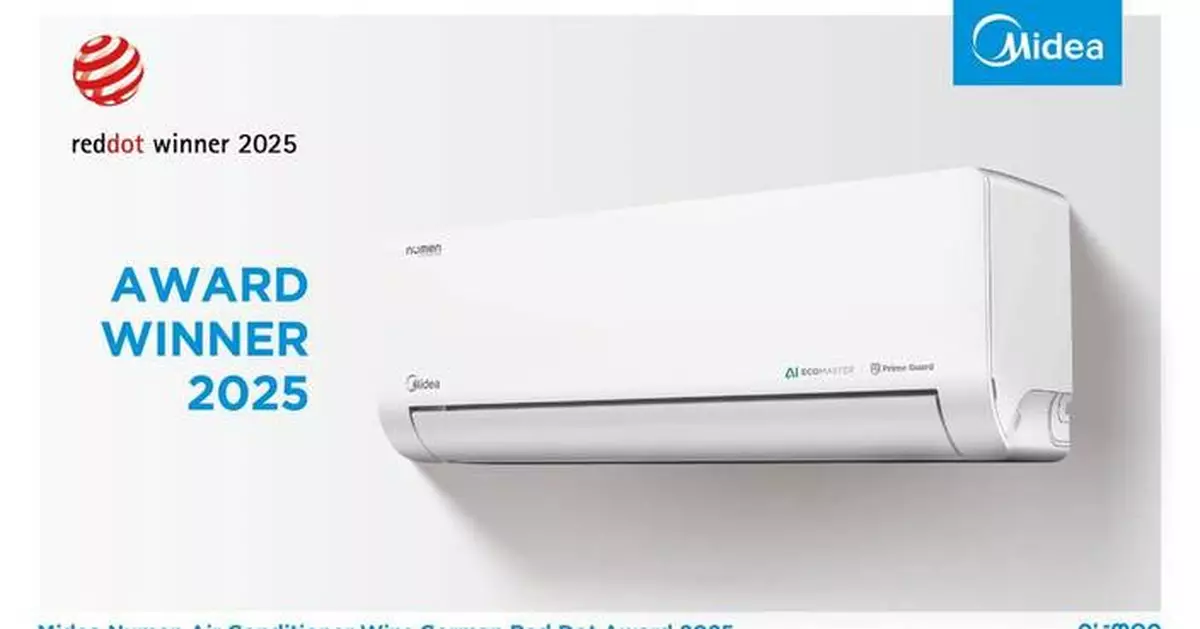 Midea Numen AC: Awarded 2025 Red Dot for Cutting-Edge Technology and Designs Crafted for Southeast Asia Users