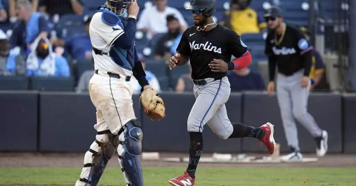 Hernandez gets go-ahead hit in 10th as Marlins outlast Morel, Rays 11-10