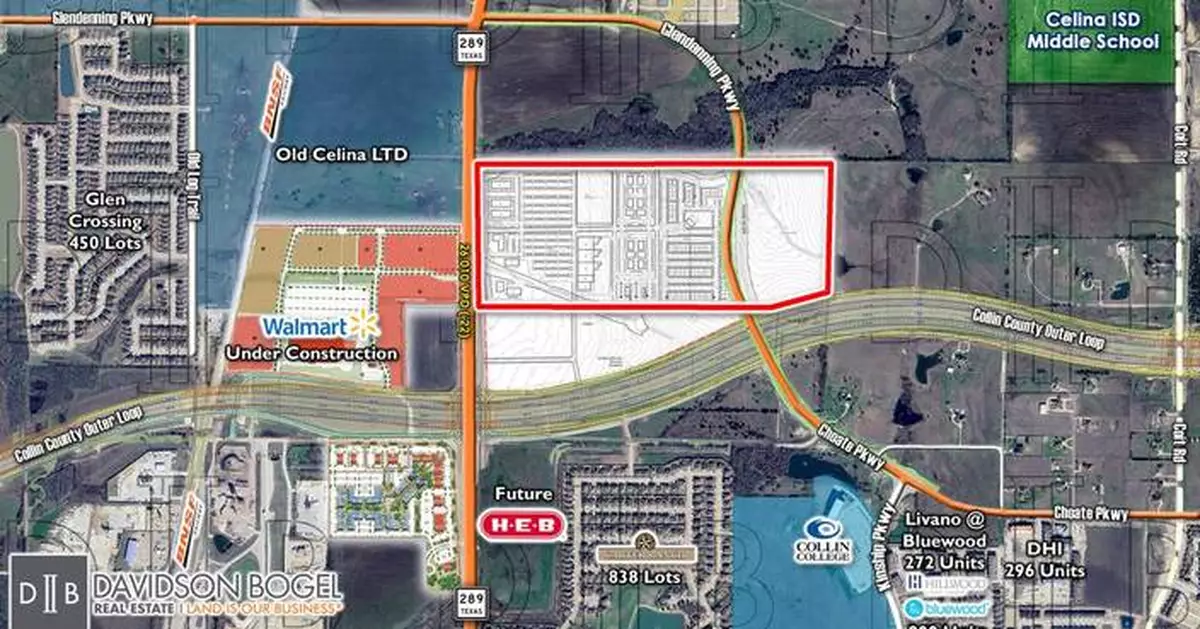DFW LAND Acquires 112 Acres on Preston Road in Celina for Mixed-Use Development