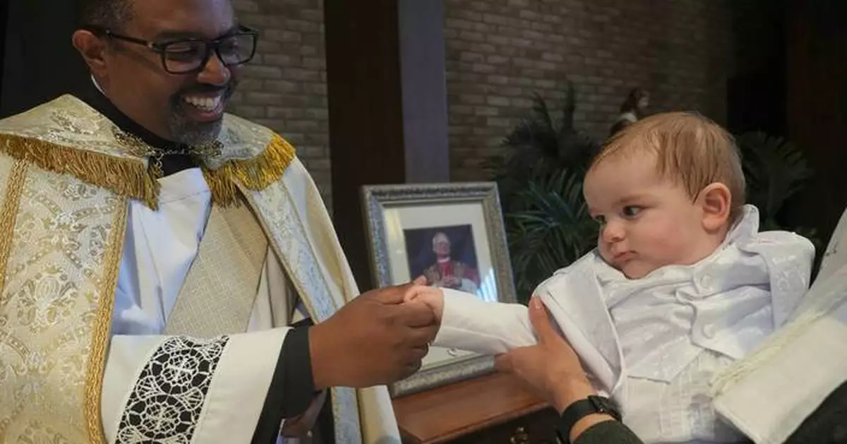 Photos of 12 men who became Catholic priests in the US