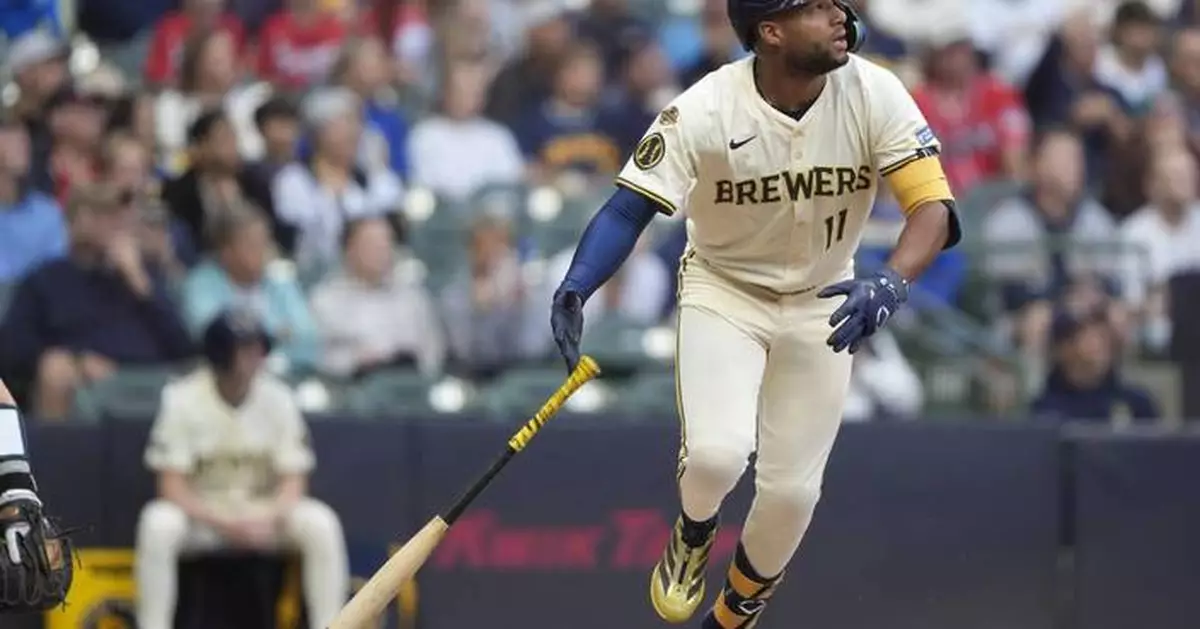 Chourio, Bauers hit home runs to lead Brewers past Braves 4-1