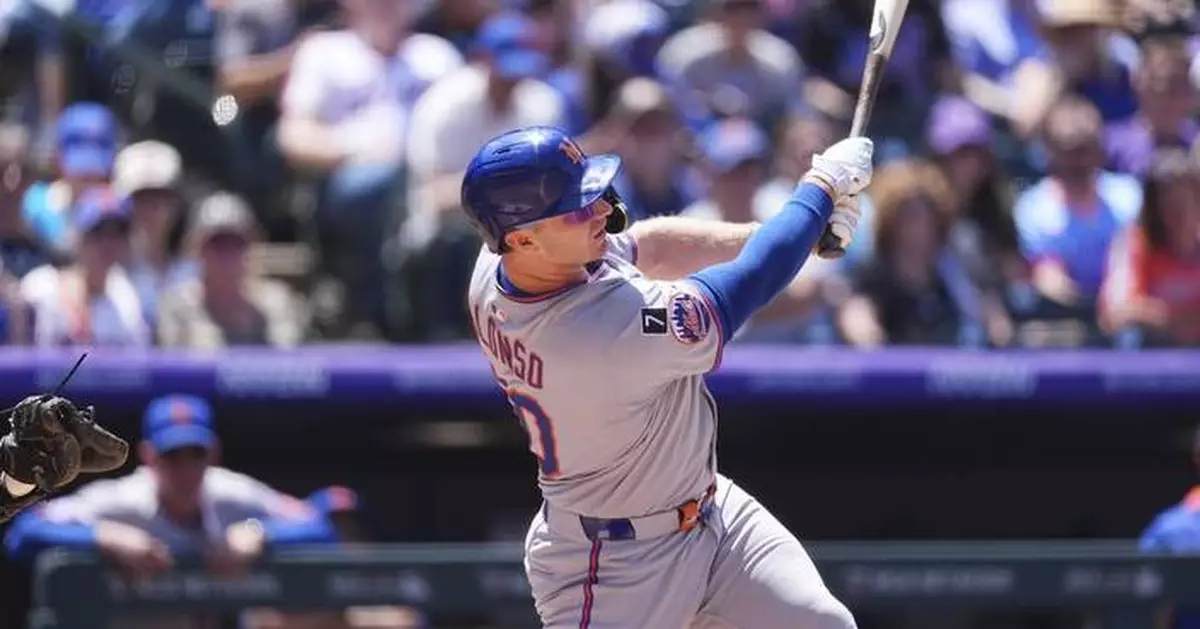Alonso and McNeil both homer twice as Mets rout Rockies 13-5 for season sweep