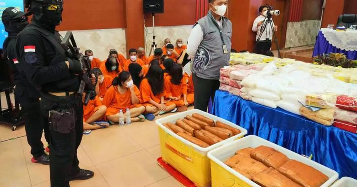 Indonesia arrests 285 in drug crackdown and seizes over half a ton of narcotics