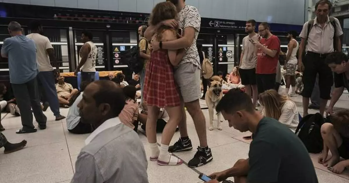 Fearful of Iranian missiles, many sleep in Israel's underground train stations