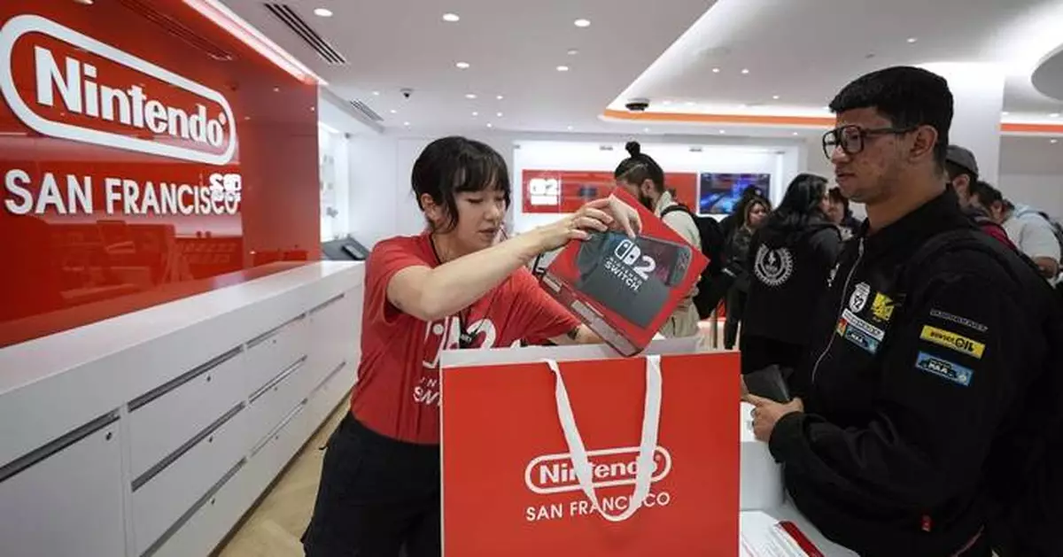 Nintendo says sales of its Switch 2 hit a record within four days