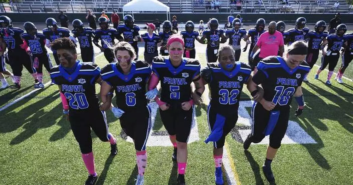 Women's tackle football gives female athletes opportunities in a game dominated by men