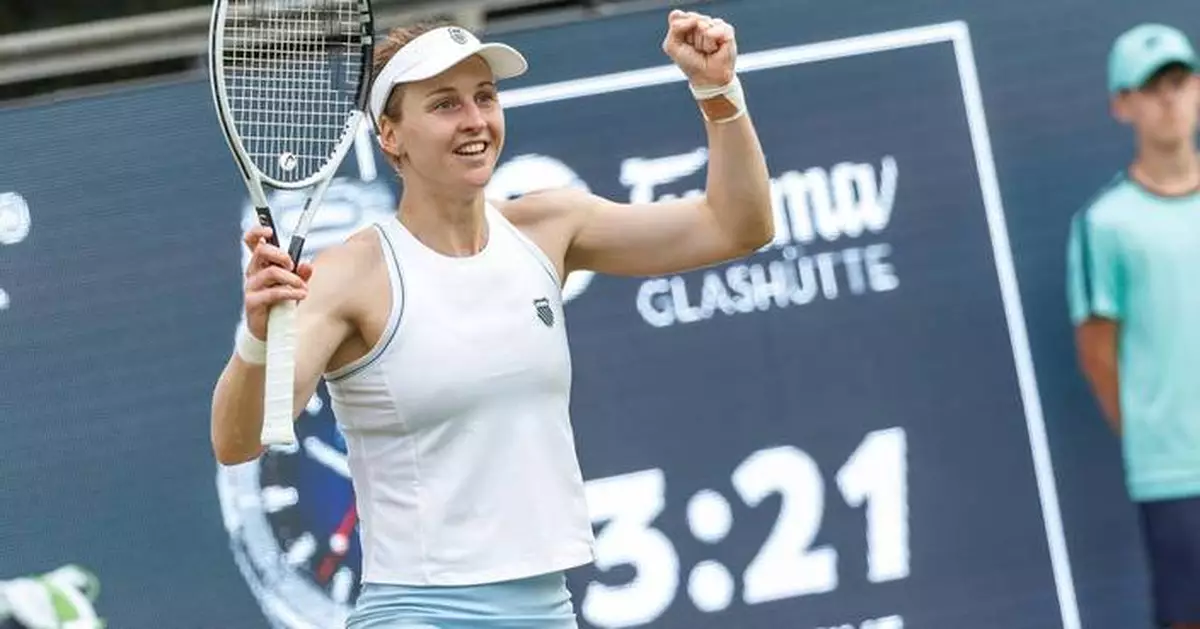 Samsonova saves two match points to oust Pegula at Berlin Open