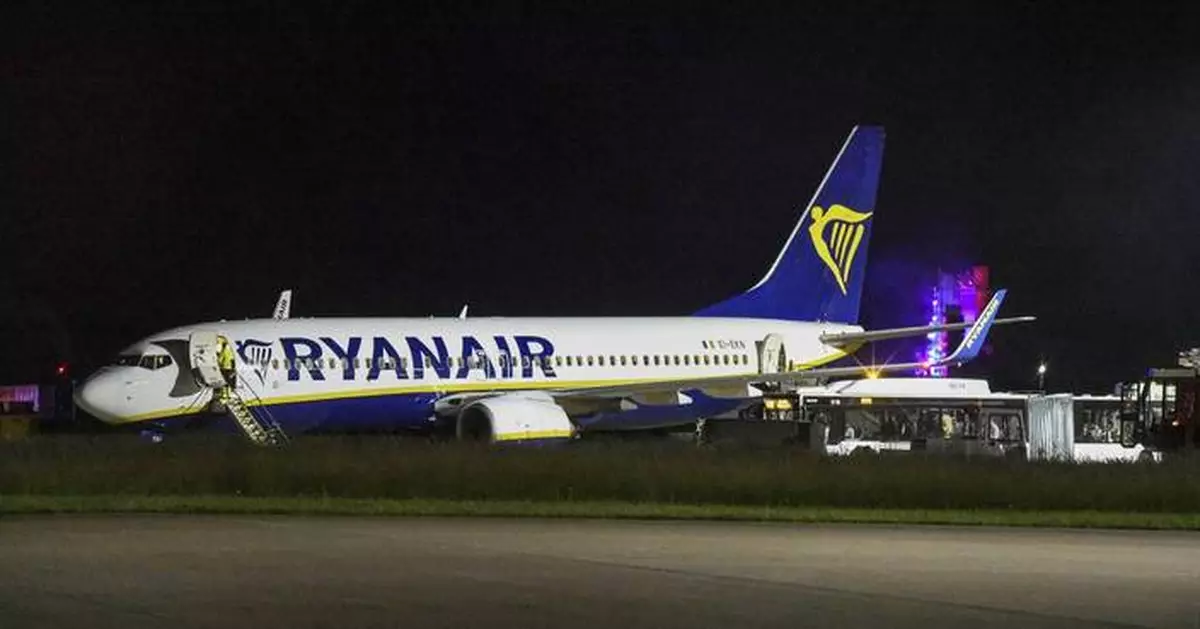 Violent turbulence hits a Ryanair flight in Germany, forcing an emergency landing and injuring 9