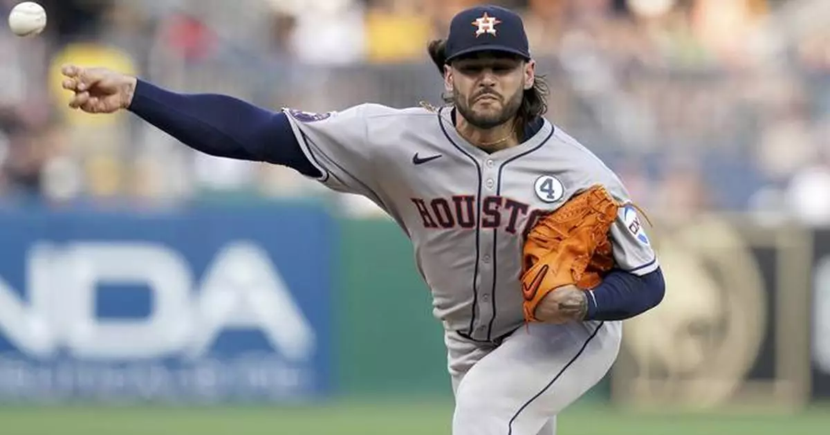 Astros' Lance McCullers Jr. sidelined with sprained foot, rookie Ryan Gusto to start