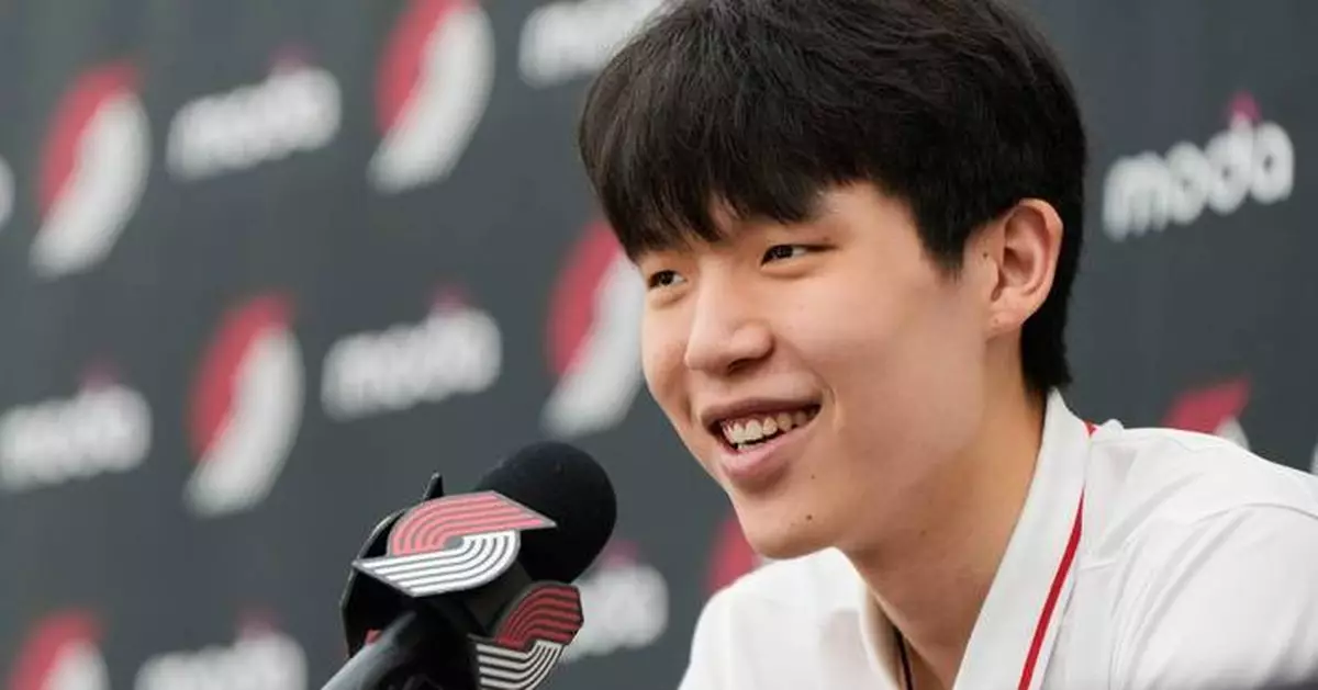 Trail Blazers see 7-1 Chinese center Yang Hansen as a unique and versatile talent