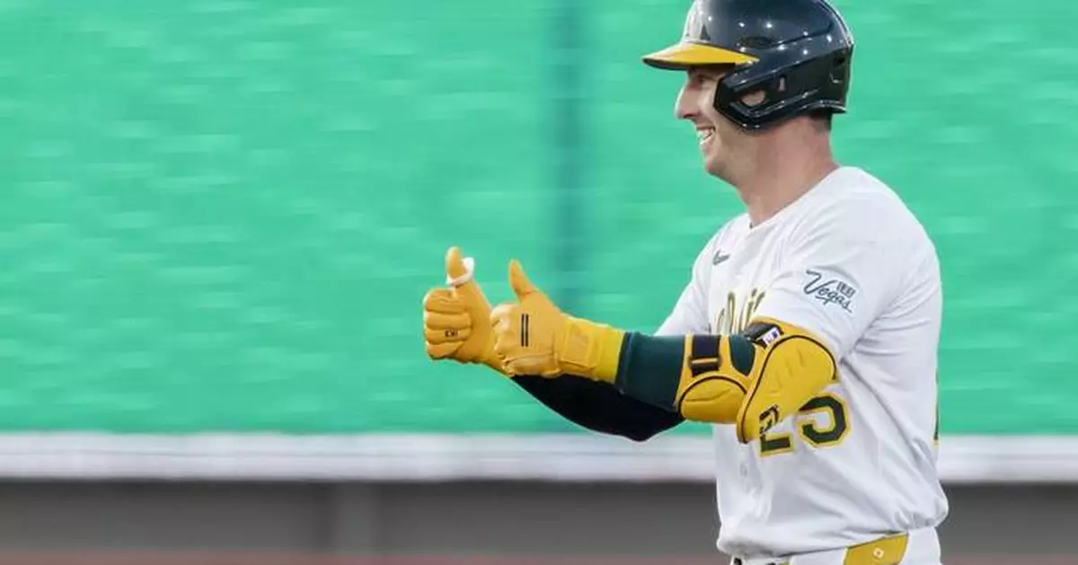Jacob Wilson has 3 hits, 2 RBIs, Brent Rooker has tiebreaking RBI as Athletics beat Orioles 5-4