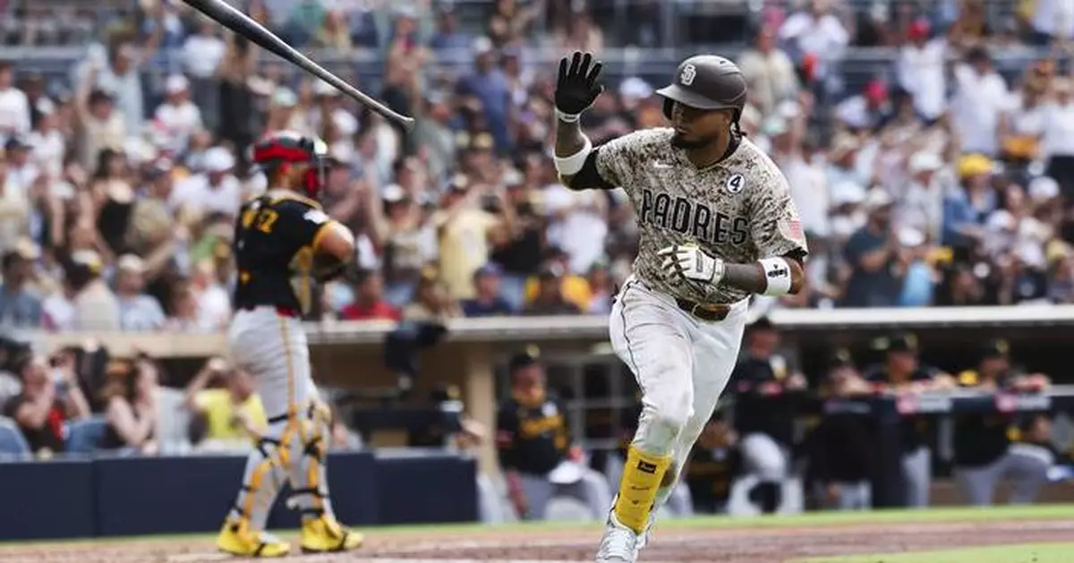 Machado homers and hits go-ahead sac fly as the Padres beat the Pirates 6-4