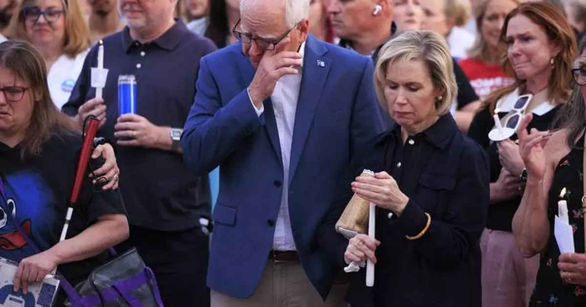 Hundreds gather to remember prominent Minnesota lawmaker and husband slain in their home