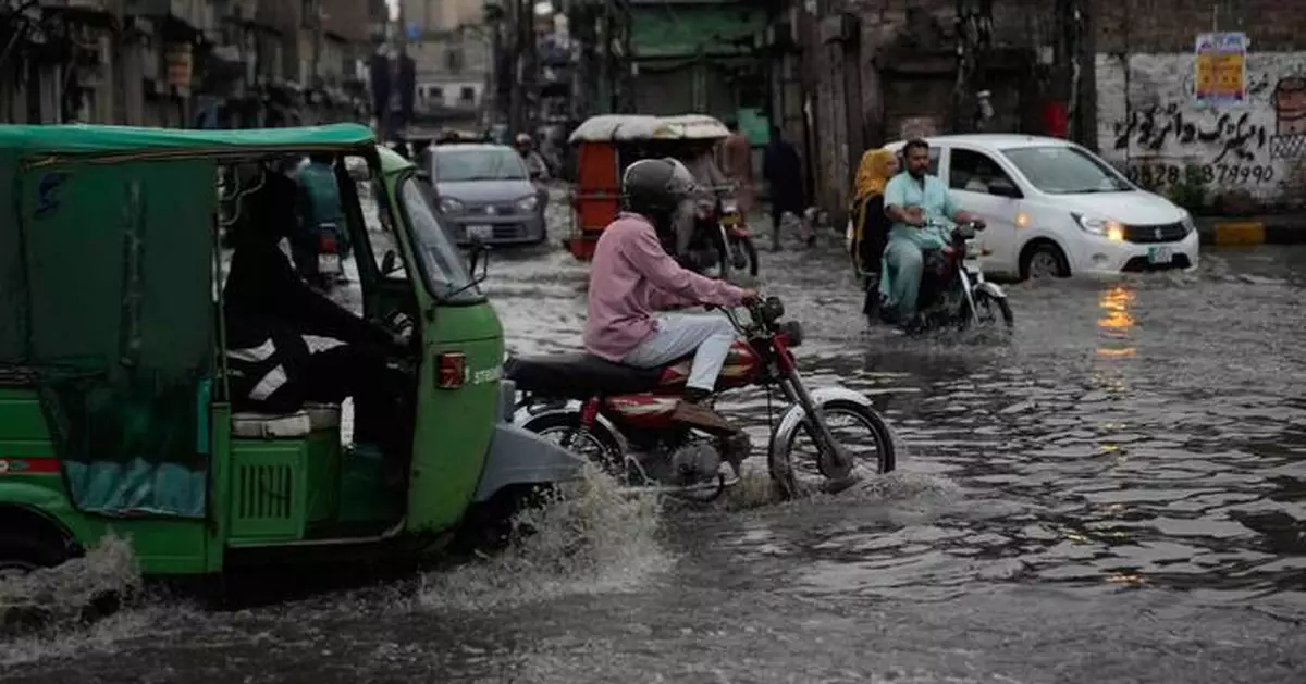 A week of heavy rains and floods across Pakistan kills 46 people including 13 family members