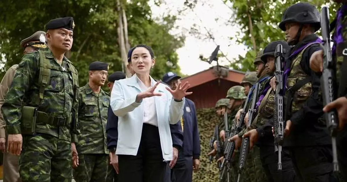 Thai prime minister visits border with Cambodia after leaked conversation triggers resignation calls