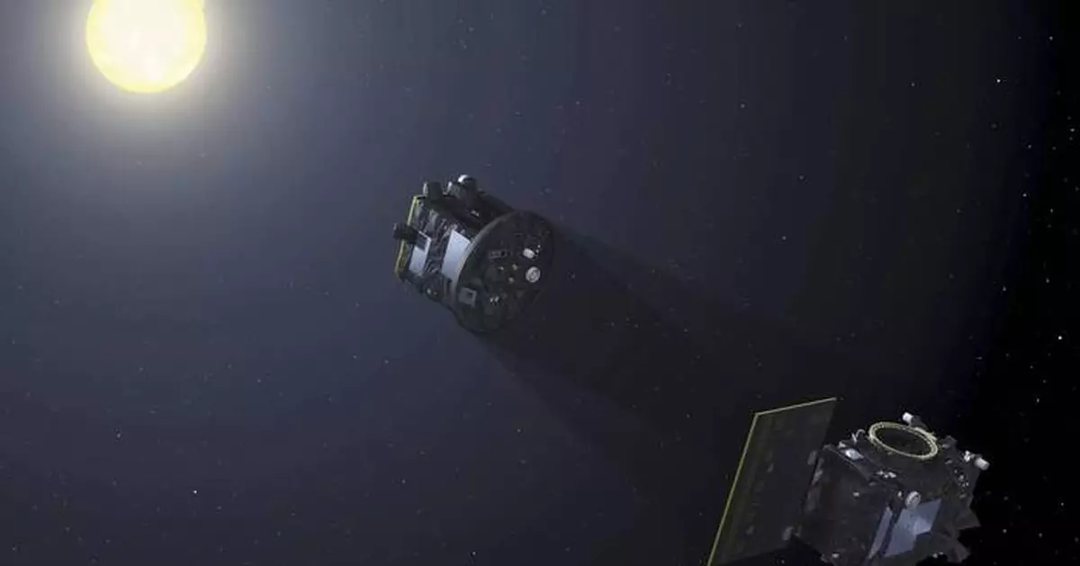 A look at the first artificial solar eclipses created by two European satellites