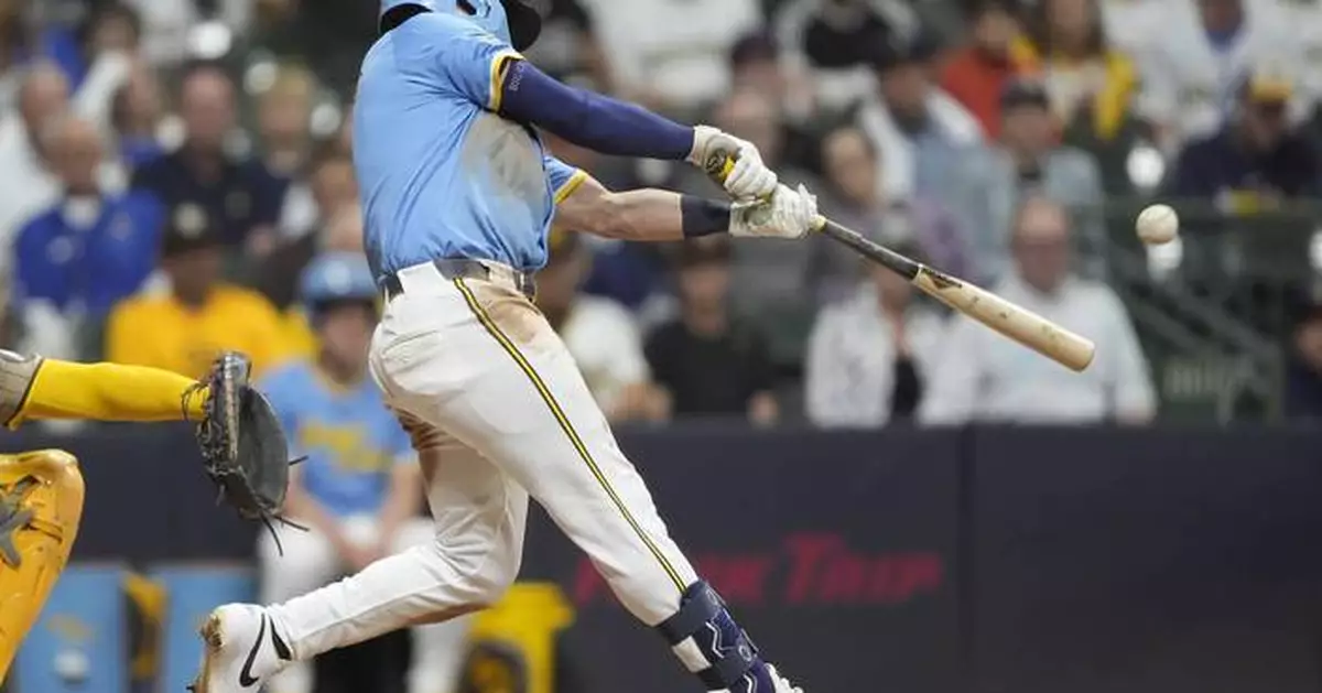 Caleb Durbin hits a walk-off homer to give the  Brewers 4-3 victory over the Padres