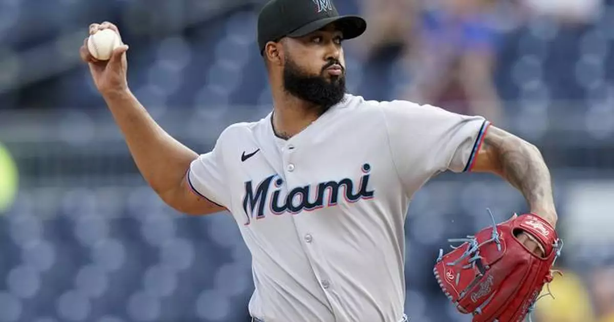 Alcantara pitches 6 shutout innings as the Marlins edge the Pirates 3-2