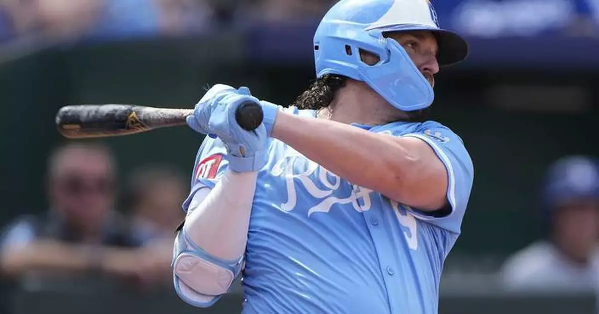 Pasquantino drives in five as Royals beat Dodgers 9-5, ending 11-game home skid