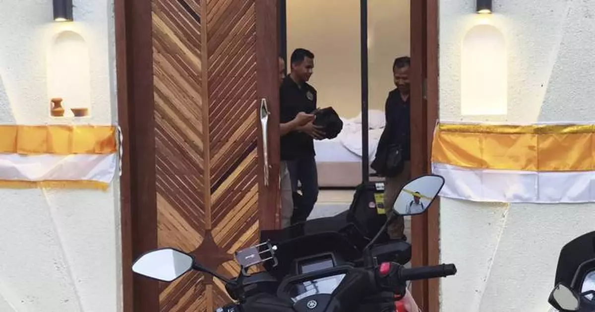 Two suspects detained in the killing of an Australian tourist in Bali