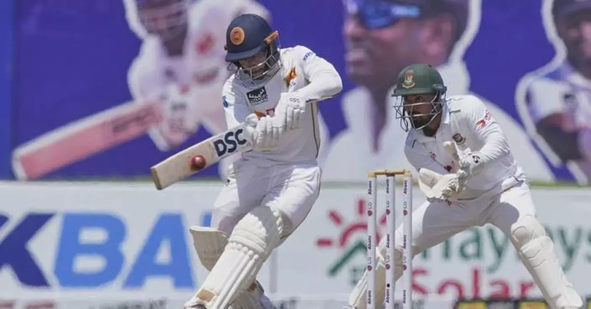 Nissanka's career-best 187 takes Sri Lanka to 368-4 in reply to Bangladesh's 495 in Galle test