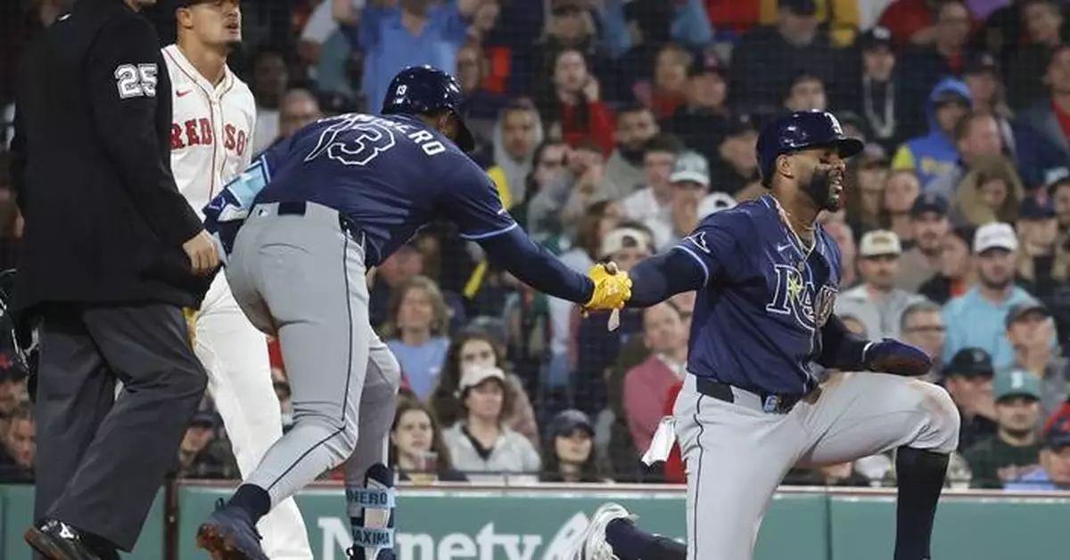 Rays beat Red Sox 10-8 in 11 innings, spoil top prospect Roman Anthony's MLB debut