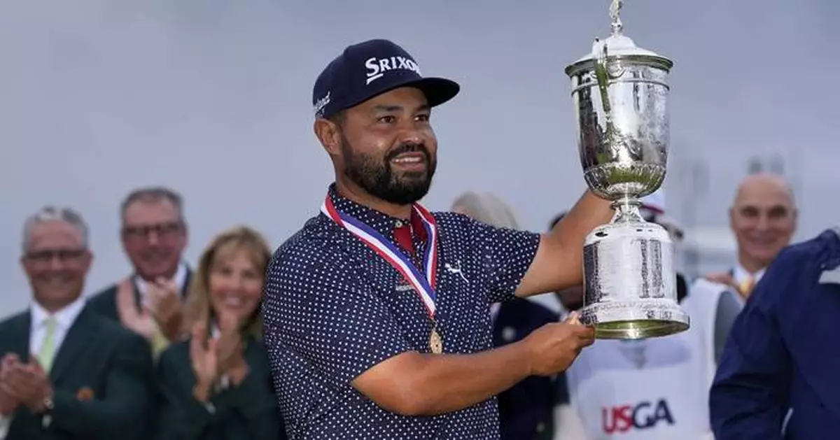 J.J. Spaun's path to U.S. Open title helped by a shot onto an umbrella