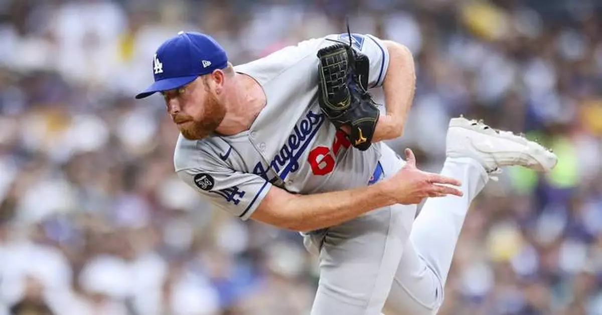 Dodgers' pitching injury woes culminate in a punt. Matt Sauer takes one for the team in 11-1 blowout