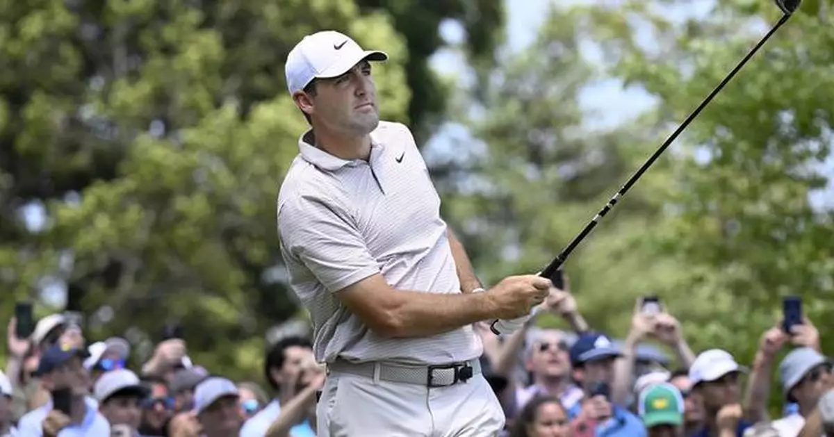 Scheffler hits a perfect shot and plenty of great ones for a 62 to share lead at Travelers