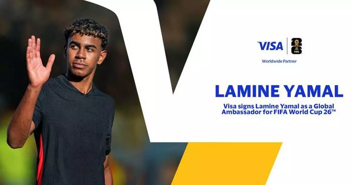 Visa Signs Football Phenom Lamine Yamal as a Global Ambassador for FIFA World Cup 26™