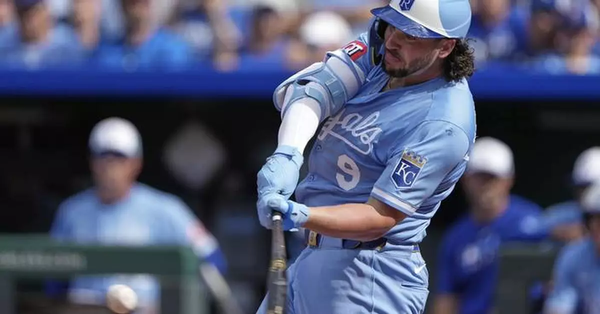 Pasquantino's big day helps Royals beat Ohtani and Dodgers 9-5 to snap 11-game home skid