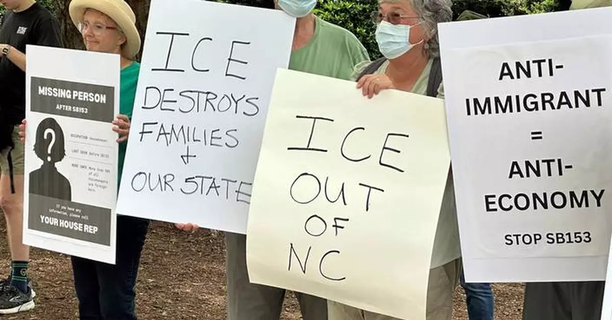 North Carolina GOP sends immigration-crackdown bills to Democratic Gov. Stein