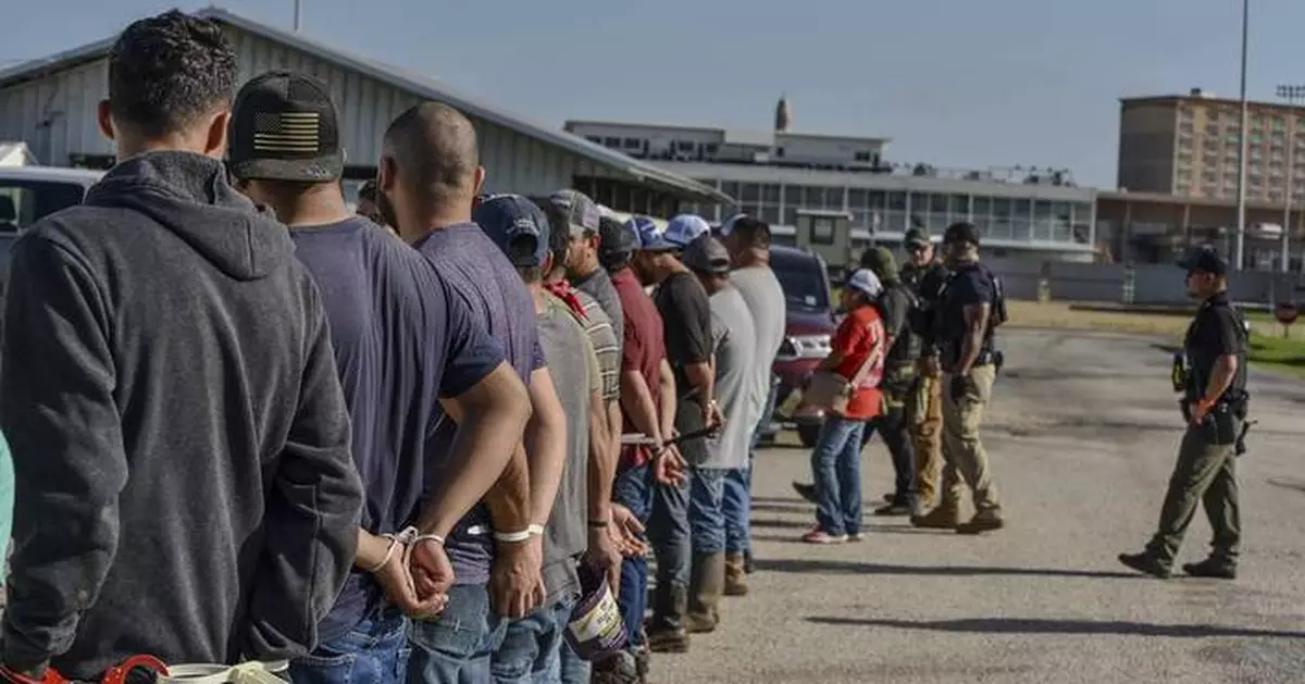 Immigration raid at Louisiana racetrack ends with more than 80 arrests