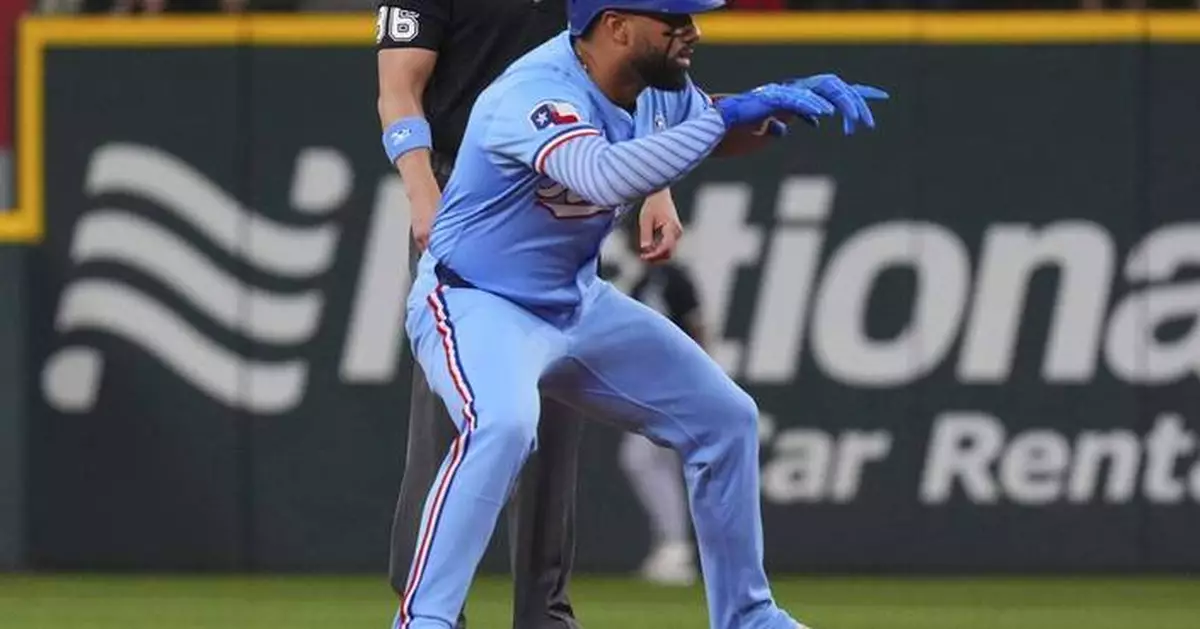 Kumar Rocker gets assist from pickle juice in win as Rangers top White Sox 2-1