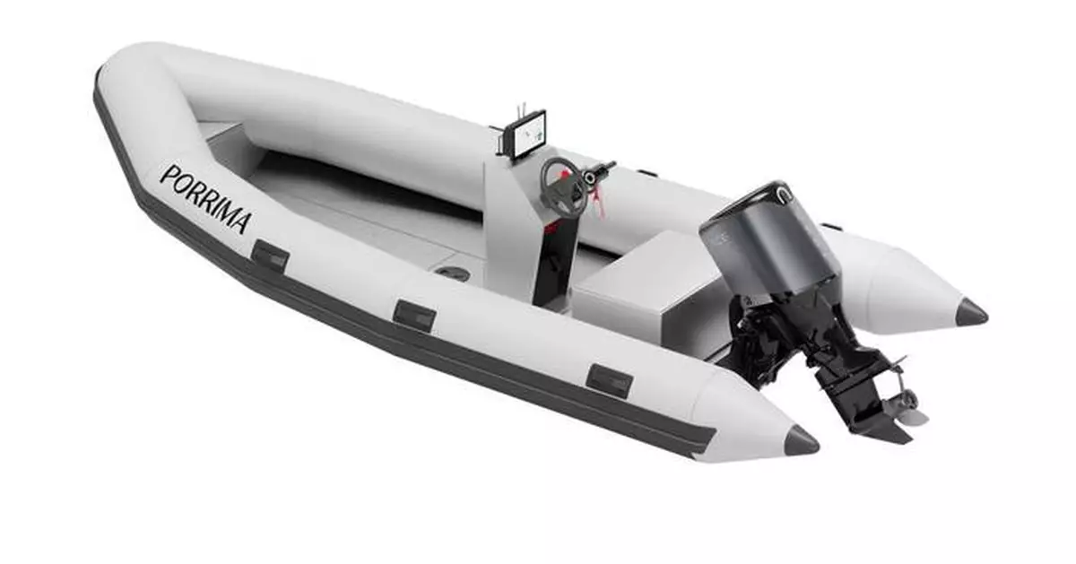 ACEL Power’s 50 HP Electric Outboard Propels Porrima P111 RIB to 29 knots in Successful Sea Trial