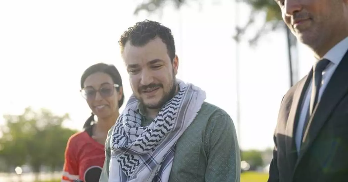 Columbia protester Mahmoud Khalil freed from immigration detention