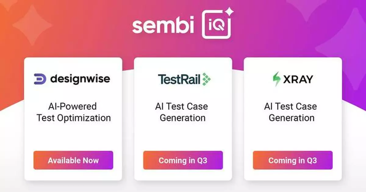 Sembi Launches Sembi IQ: A Centralized AI Platform Powering Intelligent Quality Across the Software Lifecycle