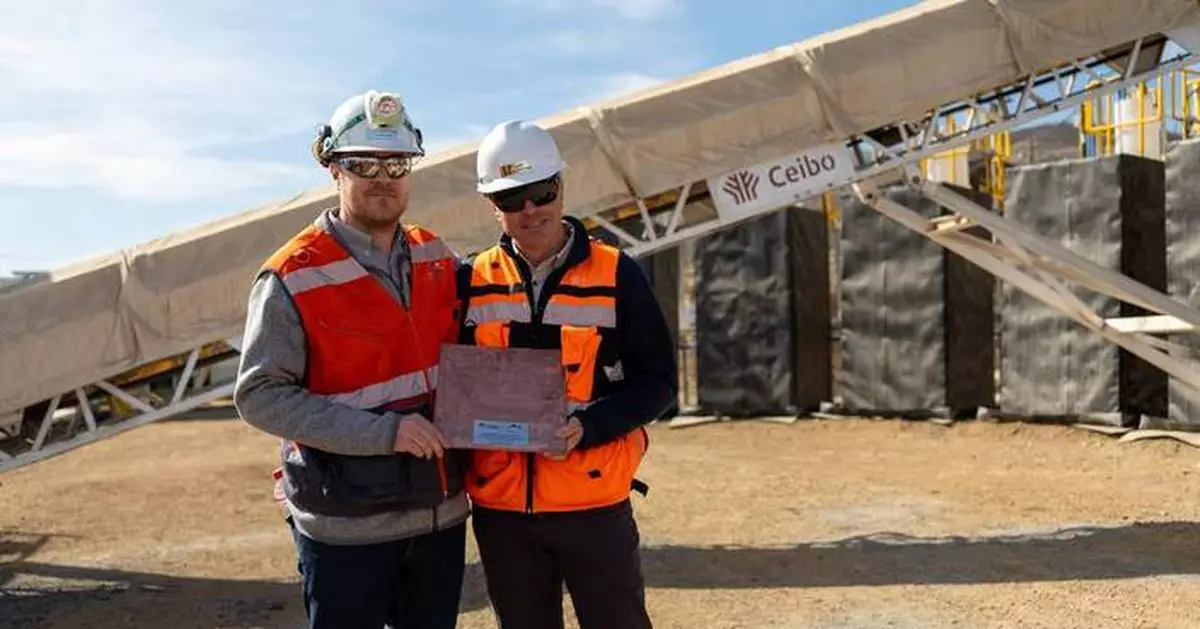 Ceibo Successfully Launches Copper Production at Compañía Minera San Gerónimo (CMSG)