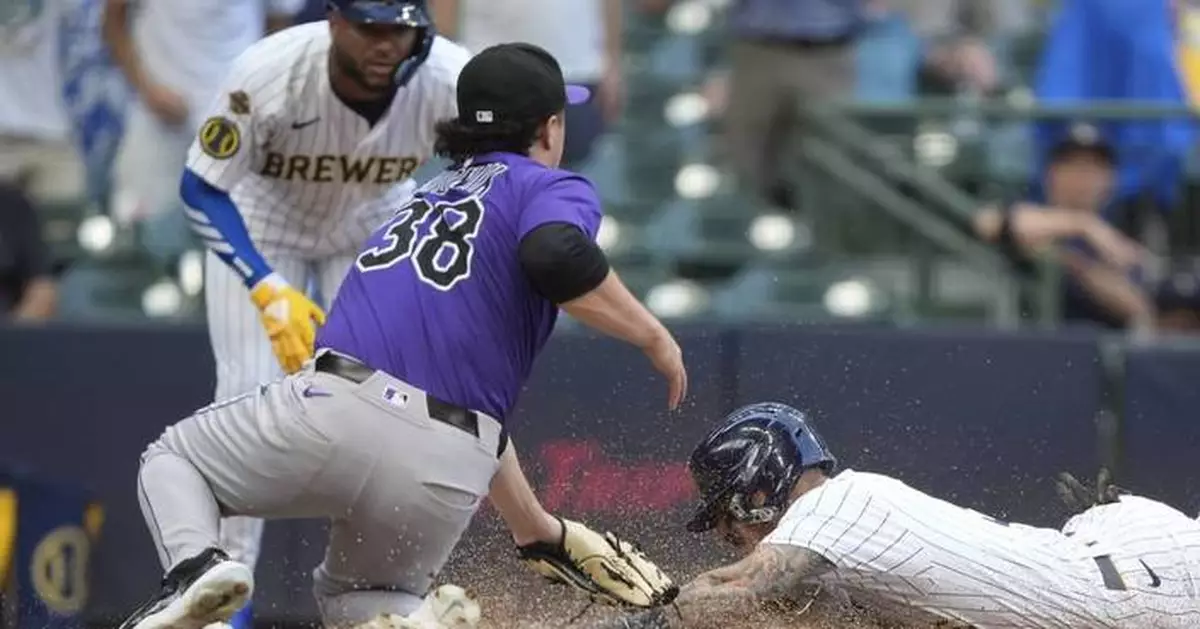 Rockies tie it on Arcia's homer in ninth, beat Brewers 4-3 in 11