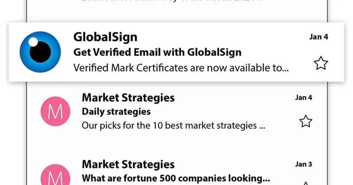 Fortifying Brand Identity: GMO GlobalSign Introduces Verified Mark Certificates for Secure Email Authentication and Brand Trust
