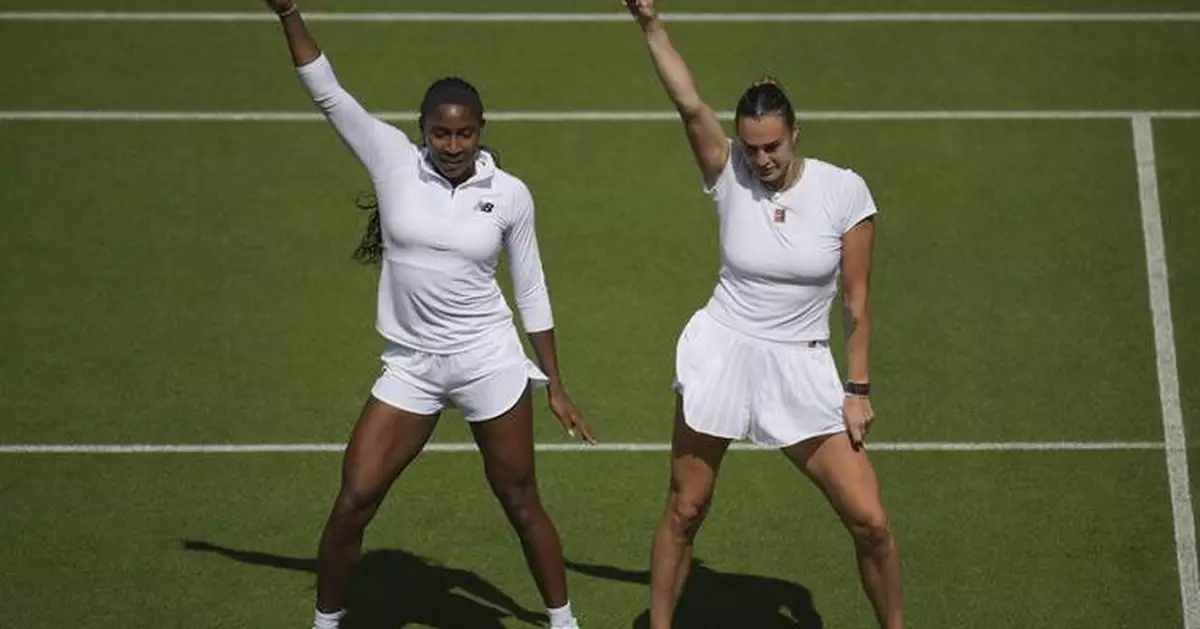 Coco Gauff and Aryna Sabalenka dance at Centre Court and post about it on TikTok and Instagram